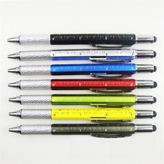 Multifunctional Screwdriver Ballpoint Pen Touch Screen Metal Gift Tool office supplie stationery pen