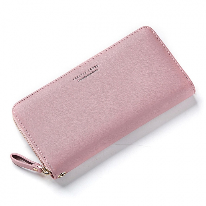 Wristband Women Long Clutch Wallet Large Capacity Wallets Female Purse Long zipper hand bag