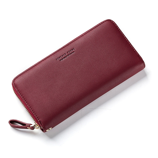 Wristband Women Long Clutch Wallet Large Capacity Wallets Female Purse Long zipper hand bag