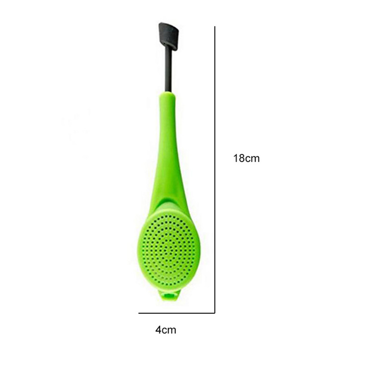 Tea Infuser Built-in plunger Healthy Intense Flavor Tea bag Plastic Tea&amp;Coffee Strainer Measure