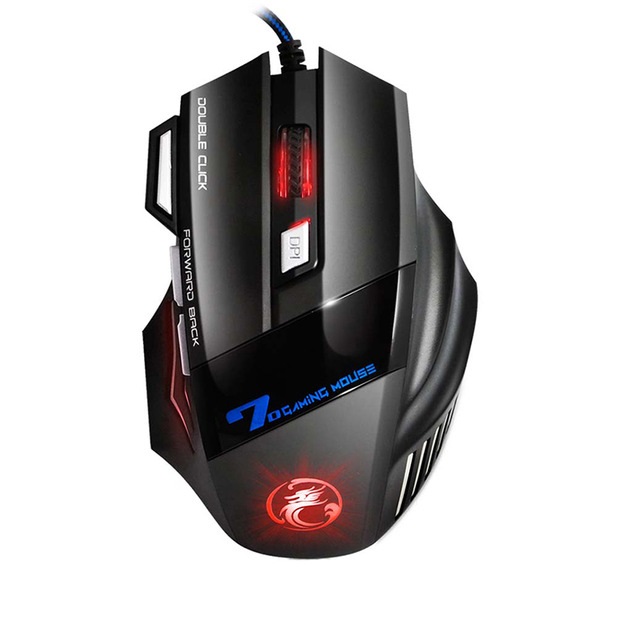 Wired Gaming Mouse 7 Button 5500 DPI LED Optical USB Computer Mouse Gamer Mice X7 Game Mouse