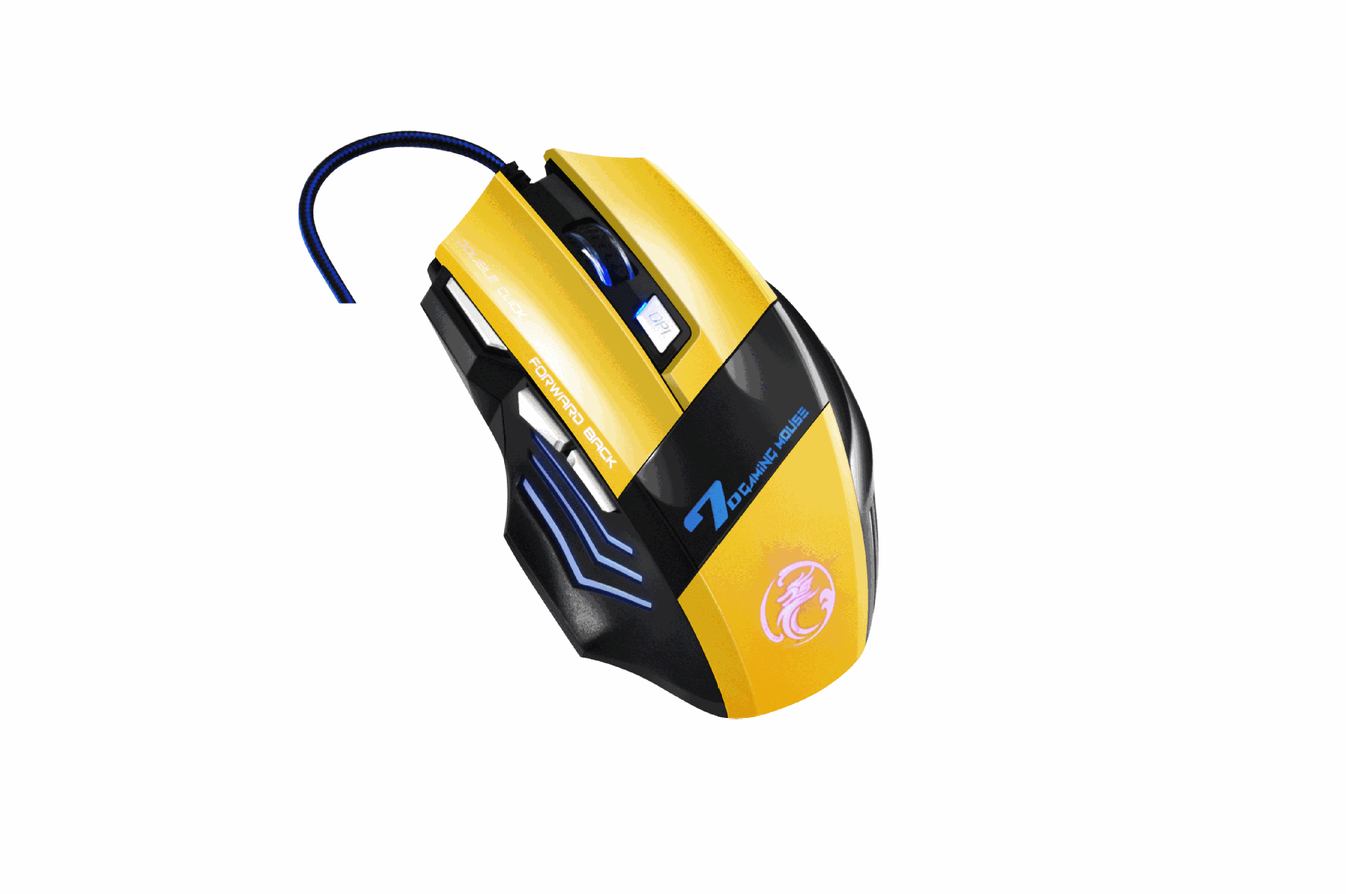 Wired Gaming Mouse 7 Button 5500 DPI LED Optical USB Computer Mouse Gamer Mice X7 Game Mouse