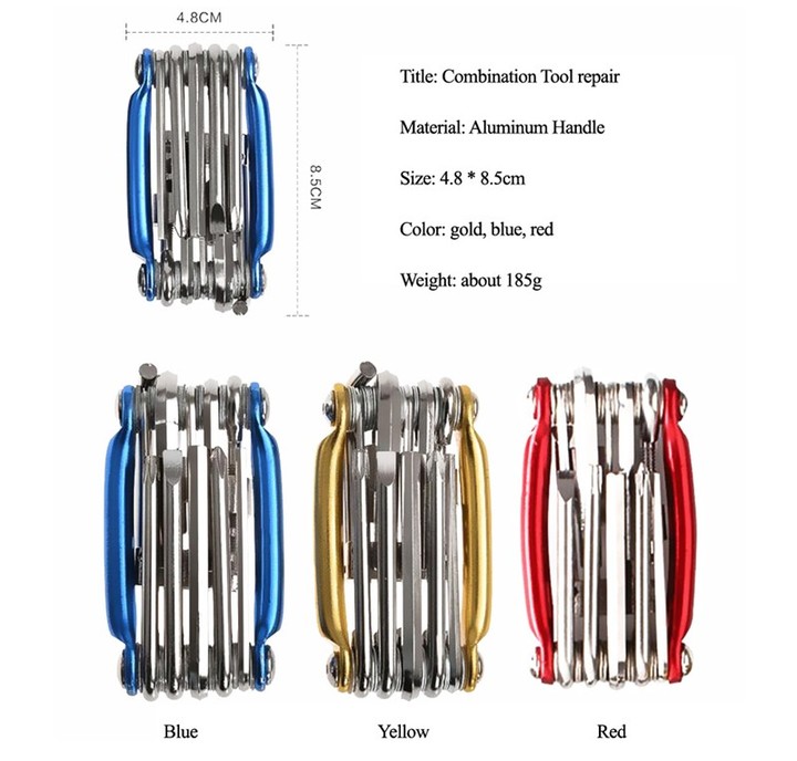 Multi-function Bicycle Repair Tool Steel Bike Tool Wrench Bicicleta Portable Cycling Tools