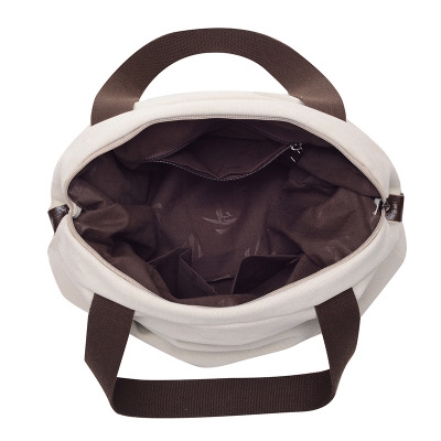 fashion Large Pocket Casual Tote Women's Handbag Shoulder Handbags Canvas Leather Capacity Bags