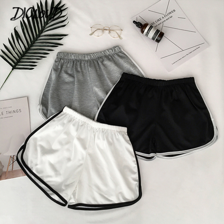 Women Casual  Fitness Workout Shorts Body Summer Shorts Female Elastic Skinny Slim Short Hot