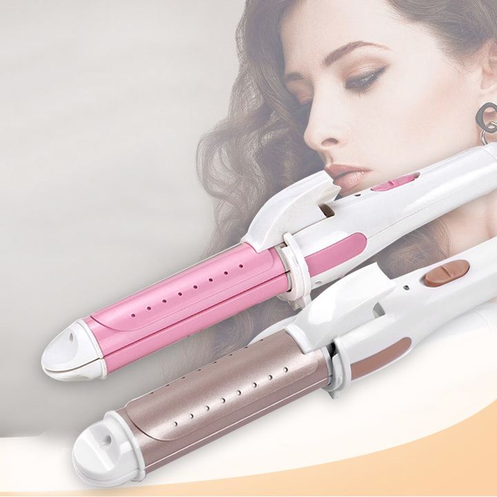 Hair Curler Straightener Styling Curling Straightening Machine Ceramic Heating straight hair tool