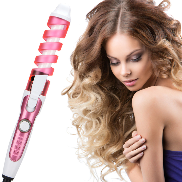 Hair Curler Magic Spiral Curling Iron Fast Heating Curling Wand Electric Hair Styler Styling Tool