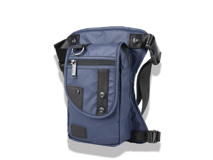 Men Waist Pack Waterproof Nylon/Canvas Messenger Shoulder Bags CrossBody Motorcycle Rider Leg Bags