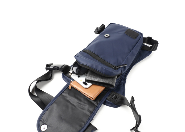 Men Waist Pack Waterproof Nylon/Canvas Messenger Shoulder Bags CrossBody Motorcycle Rider Leg Bags