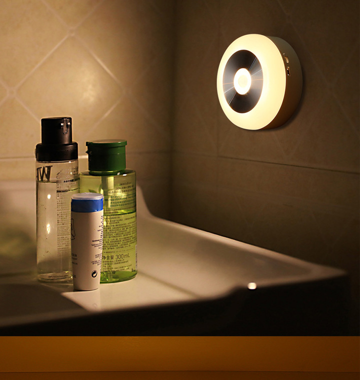 Intelligent Induction Night Light Infrared Human Body Light Control Corridor Lantern Cabinet Lamp