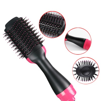 Two-in-one Blower Comb Infrared Negative Ion Hot Air Comb blow Dual-purpose Hair drier Moulding Comb