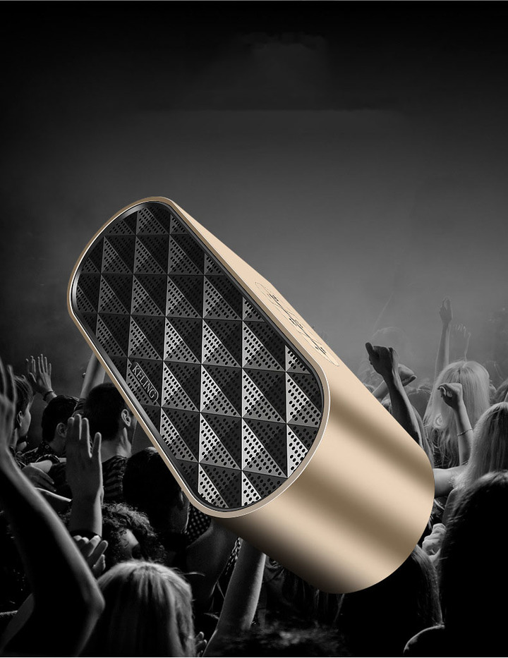 F4 Wireless Bluetooth Speaker Mini Subwoofer TF U disk Sound Box Portable Vehicle-borne Subwoofer