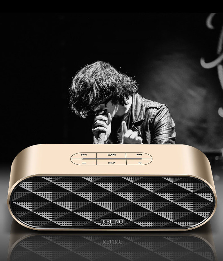 F4 Wireless Bluetooth Speaker Mini Subwoofer TF U disk Sound Box Portable Vehicle-borne Subwoofer