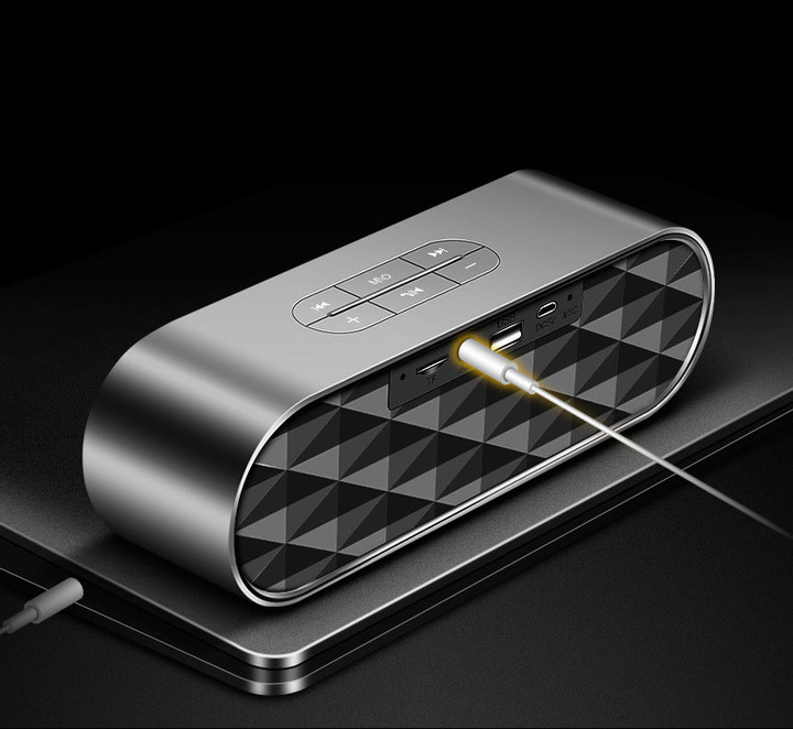 F4 Wireless Bluetooth Speaker Mini Subwoofer TF U disk Sound Box Portable Vehicle-borne Subwoofer