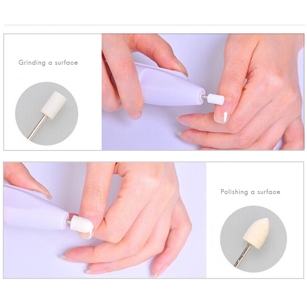 New Practical Portable Electric Nail Polisher Set Household Nail Polishing Tool Personal Manicure