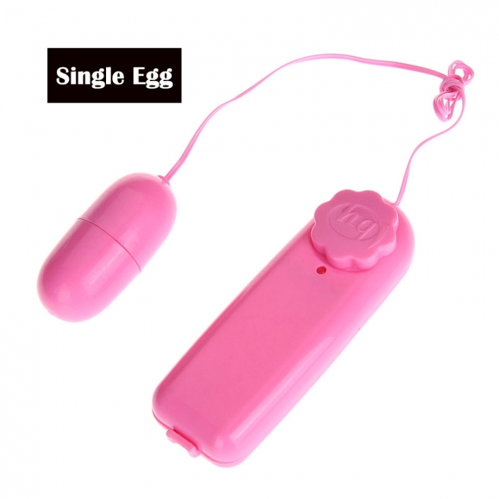 Powerful Bullet Egg Vibrator Clit Stimulator Dildo Adult Sex Toys For Women Options of Single or Dual-Eggs or Dildo-Egg view 4
