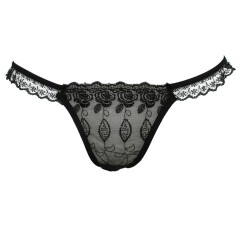 Women's Sexy Thong See-Through G-String Bikini Mesh Panties Underwear Gift For Women KZ6298