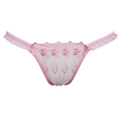 Women's Sexy Thong See-Through G-String Bikini Mesh Panties Underwear Gift For Women KZ6298