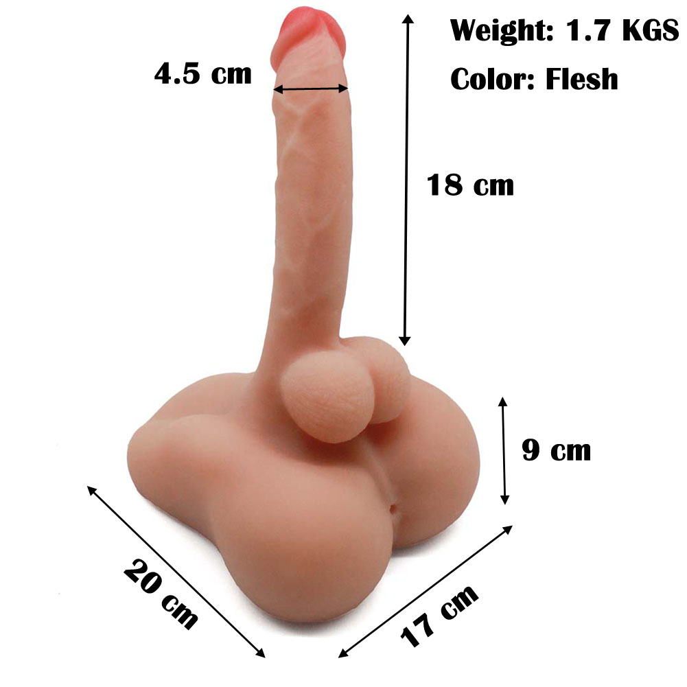 3D Realistic Liquid Dildo Anal Plug Monster Cock With Balls Large Base Anus Tunnel Giant Masturbator Adult Love Doll Masturbation Sex Toy Gift for Women Men Couple view 7