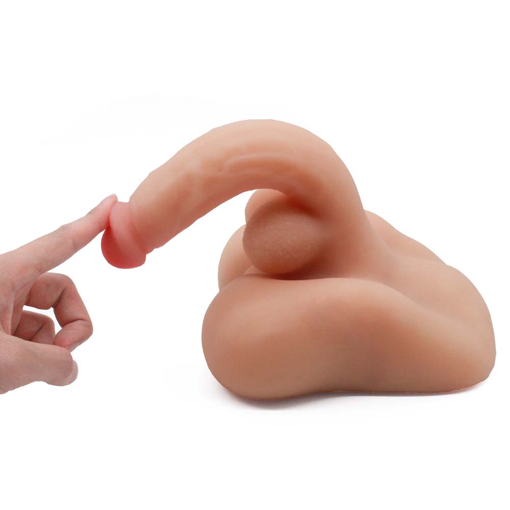 3D Realistic Liquid Dildo Anal Plug Monster Cock With Balls Large Base Anus Tunnel Giant Masturbator Adult Love Doll Masturbation Sex Toy Gift for Women Men Couple view 8