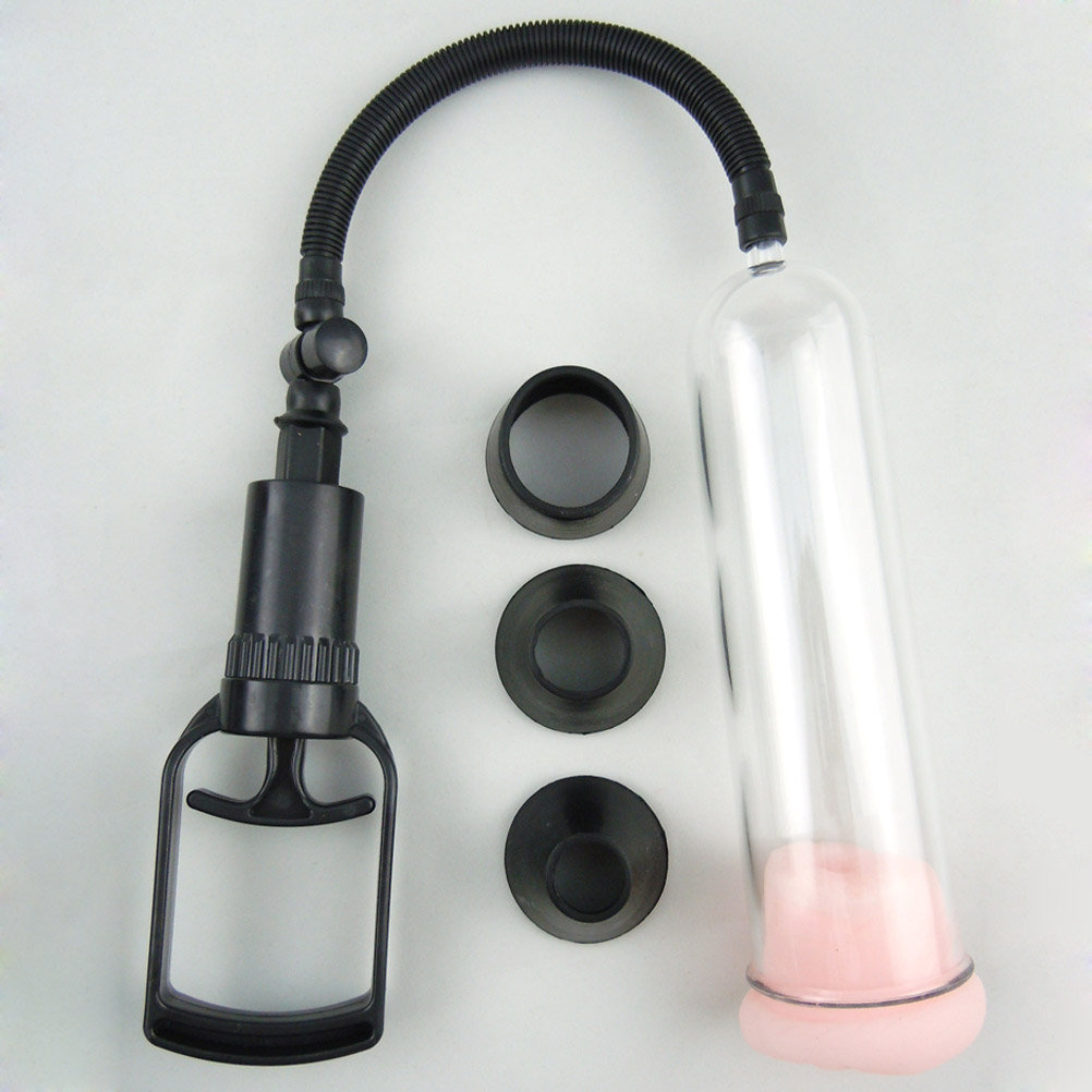 Manual Penis Vacuum Pump Cock Extender Male Masturbator Cup Air Pressure Enlarger Dong Enlargement Jerkoff Blowjob Device Adult Sex Toy for Man Erection Massage Enhancement Masturbation Toys view 5
