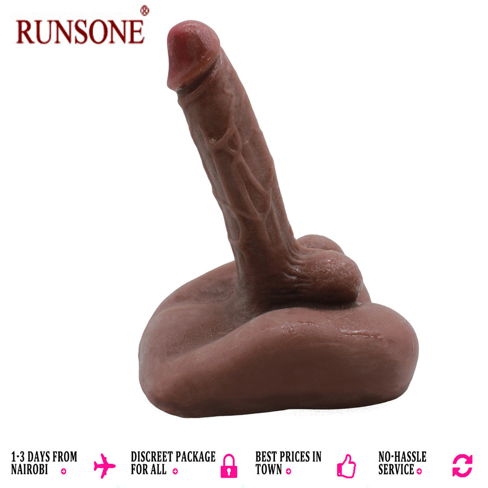 3D Realistic Liquid Dildo Anal Plug Monster Cock With Balls Large Base Anus Tunnel Giant Masturbator Adult Love Doll Masturbation Sex Toy Gift for Women Men Couple