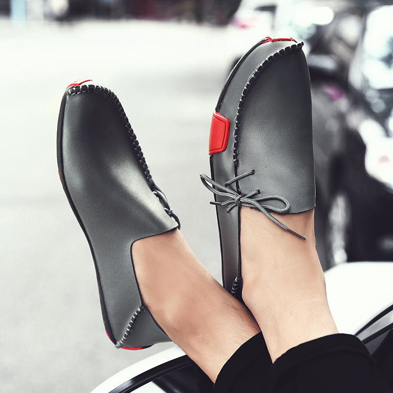 Men High Quality Casual Leather Shoes Fashion Leisure Work Shoes Plus Size Formal Leather Shoes