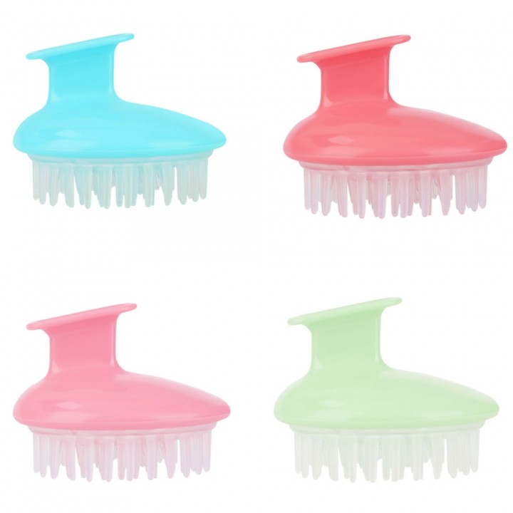 Plastic New Shampoo Scalp Shower Hair Massage Mass