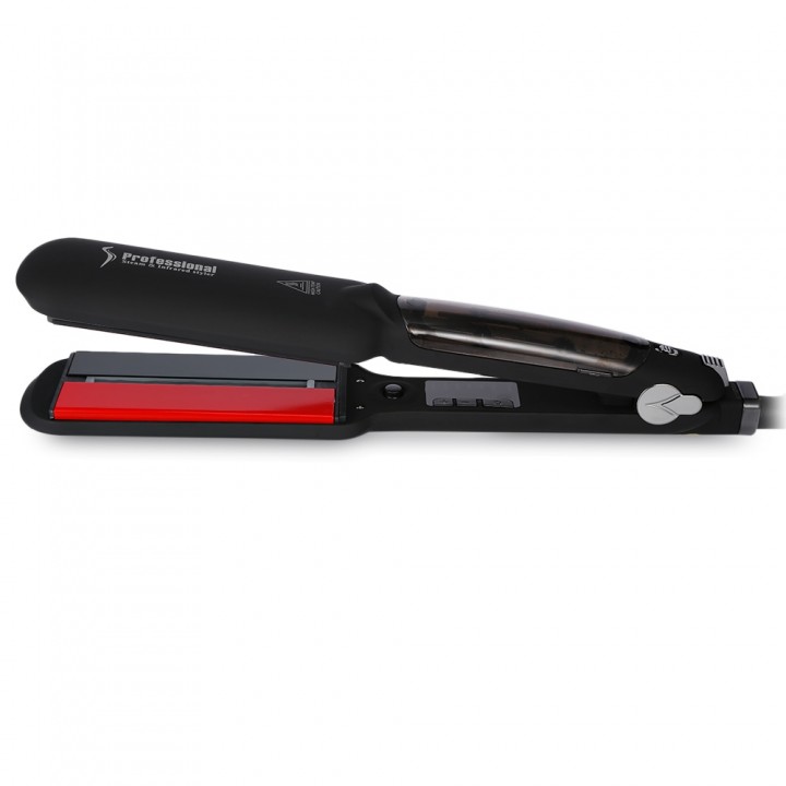 Steam Spray Infrared Ionic Electric Hair Straighte