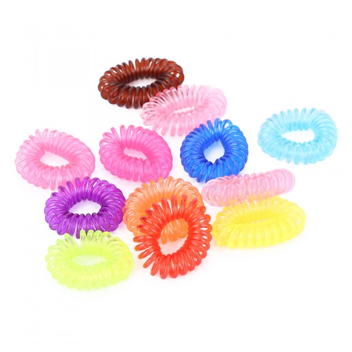 Beauty Scrunchie 20pcs Girl Elastic Rubber Hair Ti