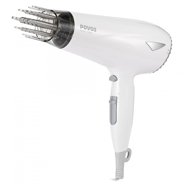 POVOS PH9059 Electric 2200W Hair Blow Dryer with 2