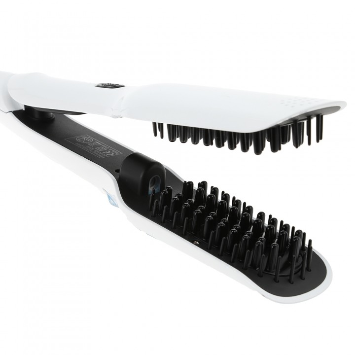Ceramic Hair Straightener Brush Comb Hairbrush Str