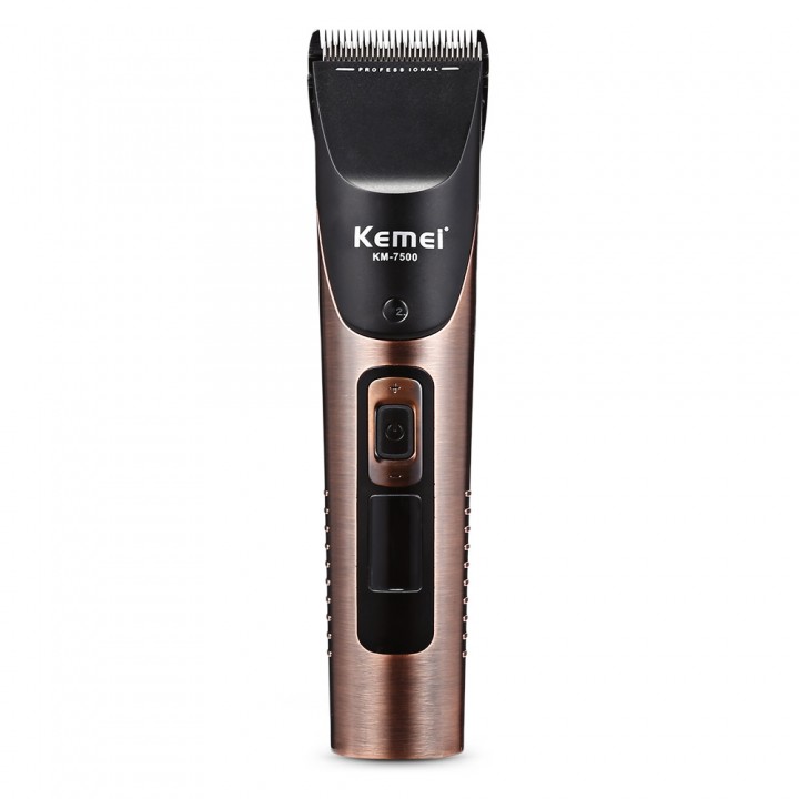 Kemei KM - 7500 Electric Hair Clipper Rechargeable
