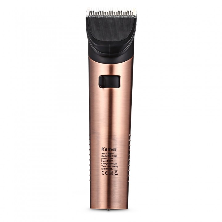 Kemei KM - 7500 Electric Hair Clipper Rechargeable