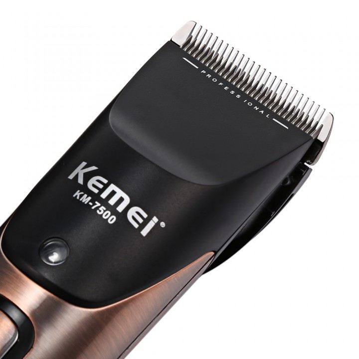 Kemei KM - 7500 Electric Hair Clipper Rechargeable