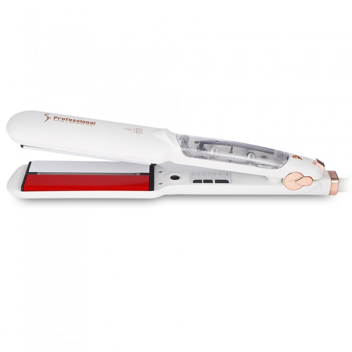 Steam Spray Infrared Ionic Electric Hair Straighte