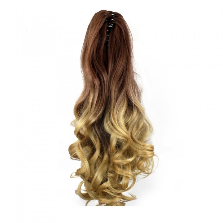 TODO 20 inch Ombre Claw Synthetic Clip-in Hair Ext
