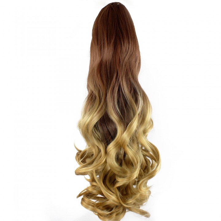 TODO 20 inch Ombre Claw Synthetic Clip-in Hair Ext