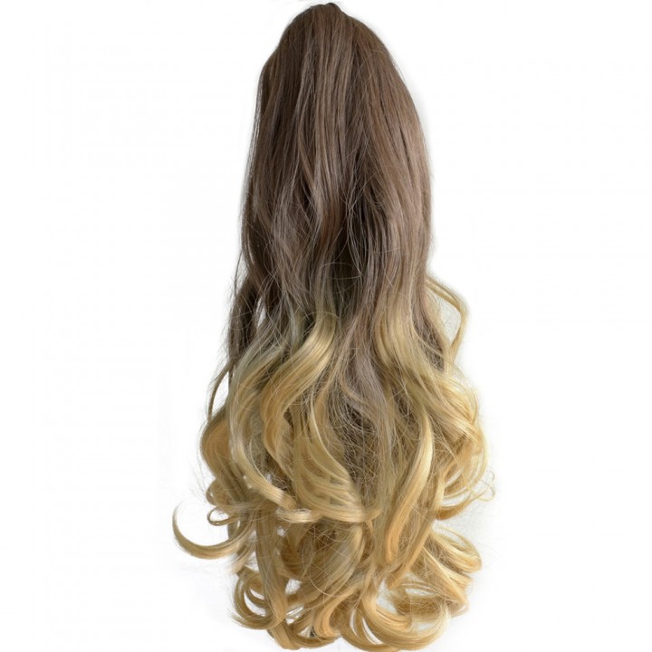 TODO 20 inch Ombre Claw Synthetic Clip-in Hair Ext