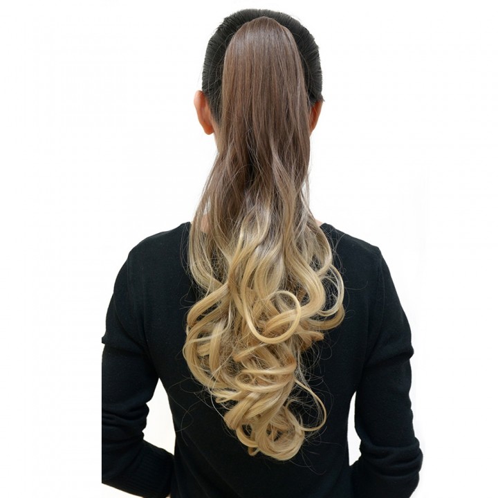 TODO 20 inch Ombre Claw Synthetic Clip-in Hair Ext