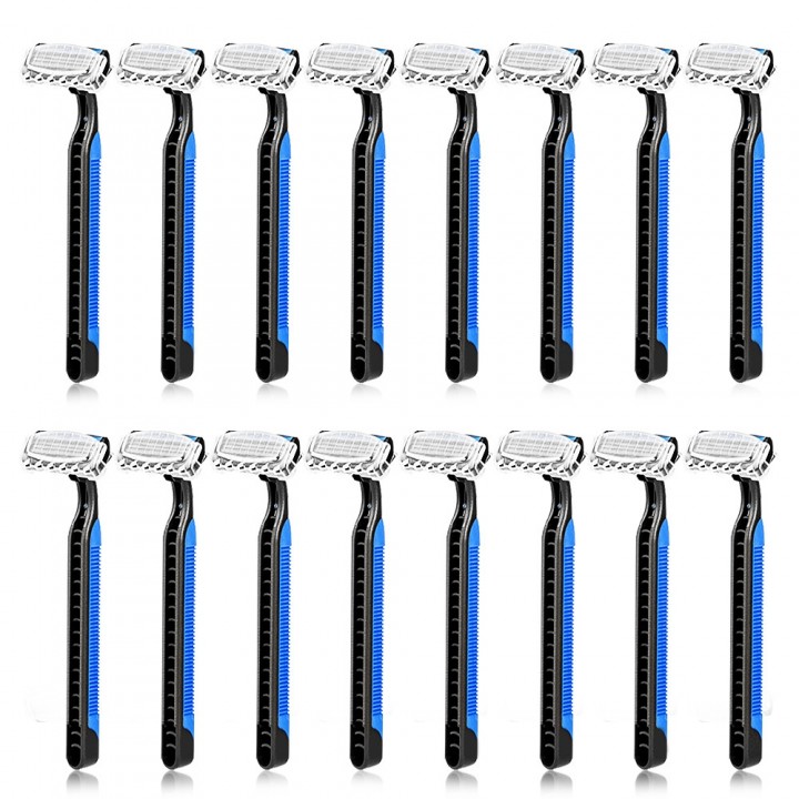 KL - 16L Disposable Razors Men Hotel Three-layer B