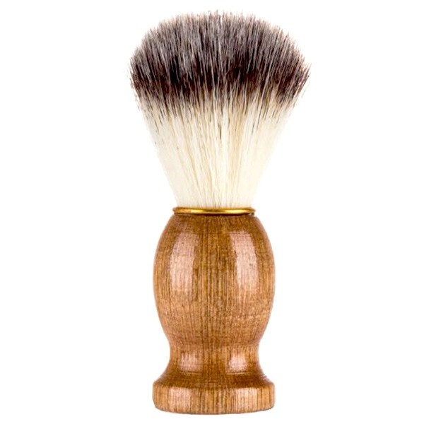 Portable Soft Mane Wood Beard Brush Men Care Beaut