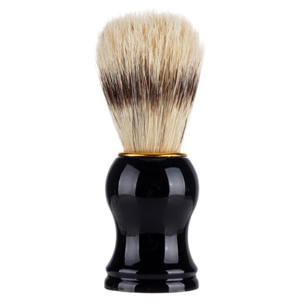 Portable Soft Mane Wood Beard Brush Men Care Beaut