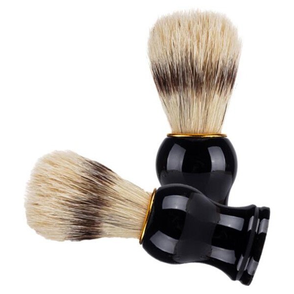Portable Soft Mane Wood Beard Brush Men Care Beaut