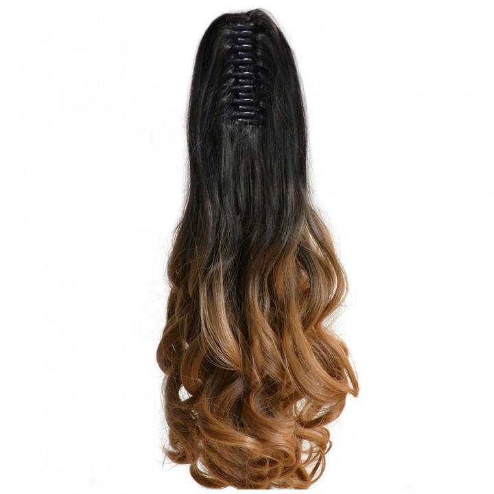 TODO 20 inch Ombre Claw Synthetic Clip-in Hair Ext