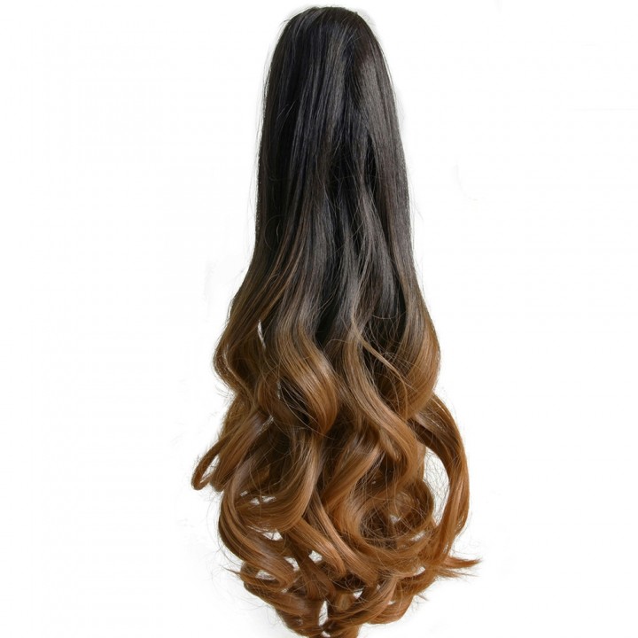 TODO 20 inch Ombre Claw Synthetic Clip-in Hair Ext