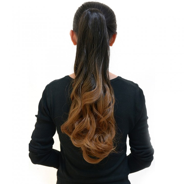 TODO 20 inch Ombre Claw Synthetic Clip-in Hair Ext