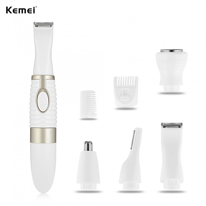 Kemei KM - PG500 4 in 1 Electric Nose Ear Beard Sh