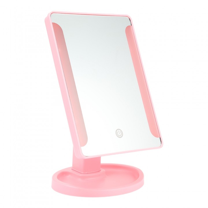 Rotation Intelligent LED Light Makeup Mirror