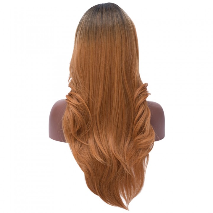Beauty Hair Long Wavy Heat Resistant Synthetic Two